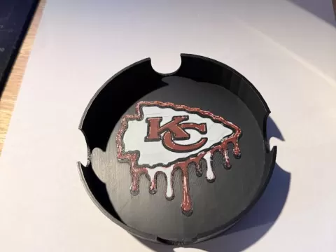 Chiefs Coaster holder