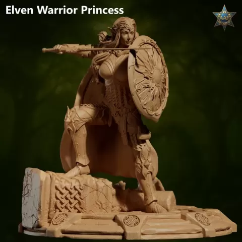 Warrior Princess by AzureArcanaFoundry