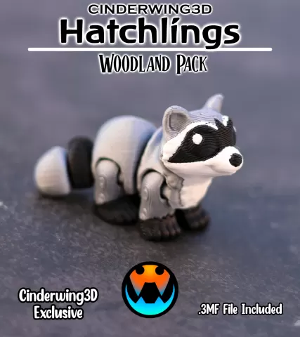 Racoon - Cinder Hatchling