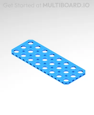 3x8 MU - Mid Hole, Small Thread MU - MultiBoard Plate