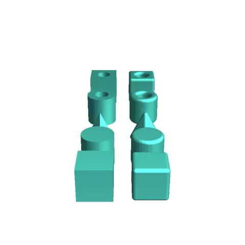 Test Basic Shapes - SteveoMan177