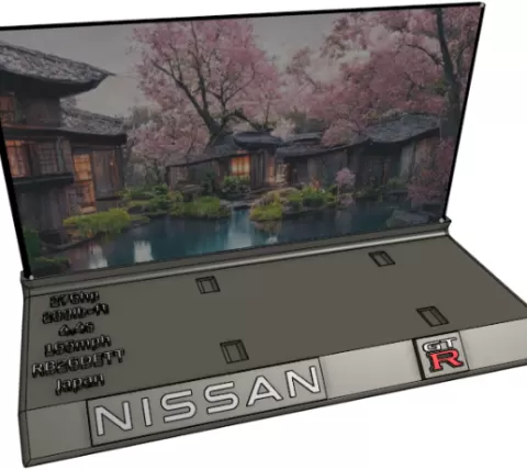 Nissan GTR R34 Display