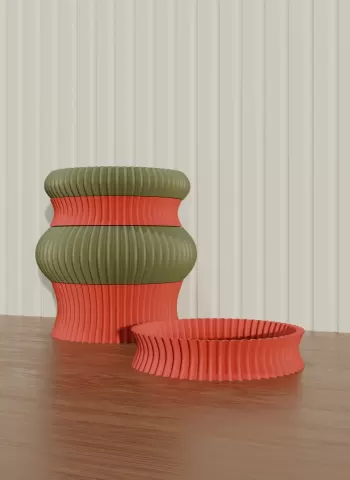 Ziggy modular stackable tray C_4