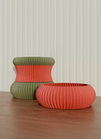 Ziggy modular stackable tray C_2