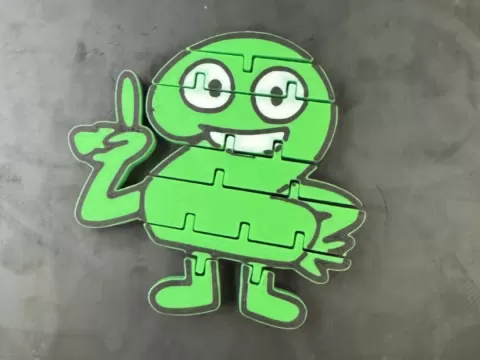 Two or 2 from BFDI TPOT Flexi Toy