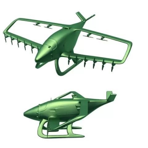 VTOL Aircraft / Odys Unveils Laila VTOL UAS / VTOL Drone / drone stl / drone printer / unmanned aerial vehicle