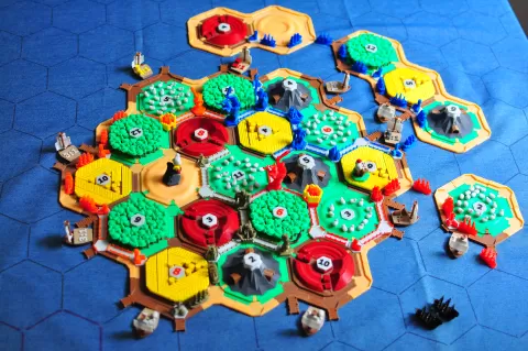 Catan + Cities & Knight + Seafarers