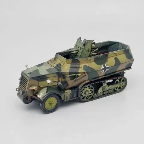 Half-track Unic U304(f) with PaK 36 (Germany+France, WW2) by Wargame3d