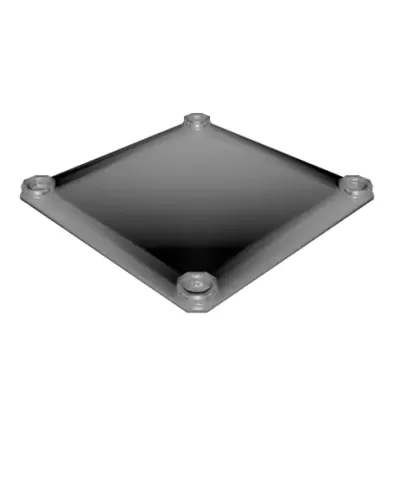 7x7 Display - Flat Panel - First Draft.stl