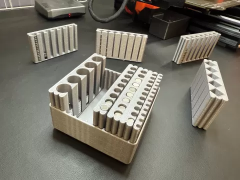 Gridfinity Modular Magnet Storage System