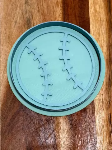 Baseball Cookie Cutters and Stamps