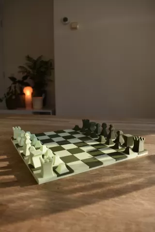 Chess coasters - Coasters and chess set