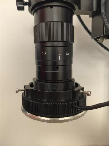 Universal Microscope Ring Light to C-Mount Barlow Lens Adapter