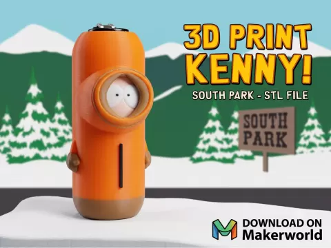 Kenny McCormick South Park Clipper Lighter Sleeve