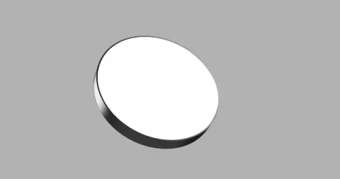 Round led light frame