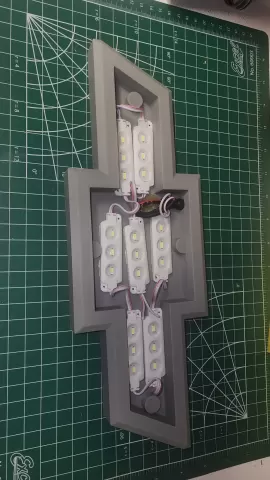 Chevy bowtie Project.3mf