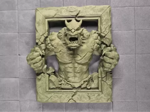 Out of the Frame – Troll Shatter | Keyhole hanger