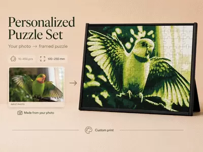 Universal Puzzle with Custom Size & Pieces