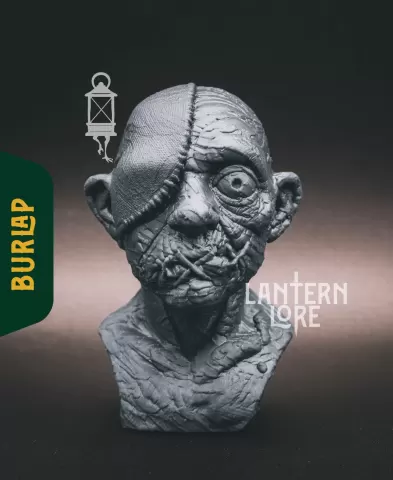 Burlap Bust (Pre Supported)