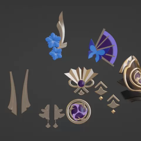 Shogun Raiden Accessories