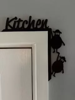 kitchen door frame hanger