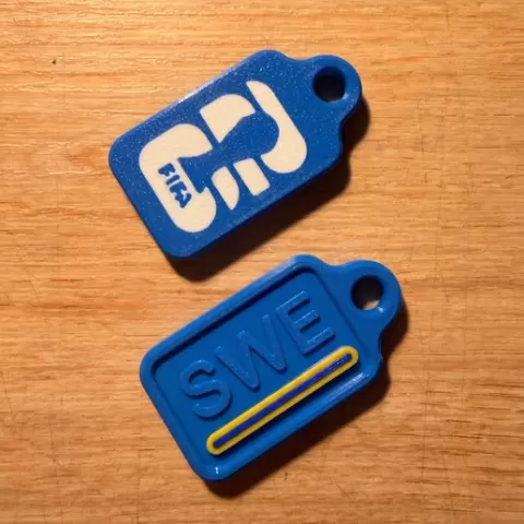 FIFA 2026 WORLD CUP - SWE KEYCHAIN