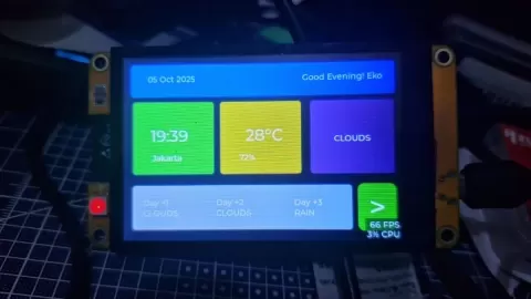 ESP32 3248S035 LCD CASE