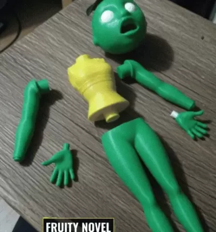 Limón girl- Figura Articulada Frutinovelas | STL Impresión 3D