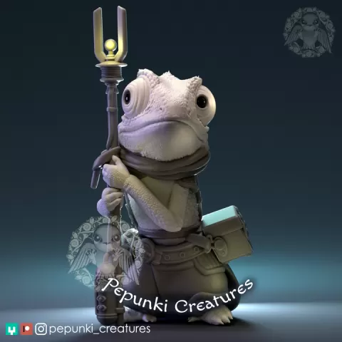 Chameleon Mechanic by Pepunki Creatures