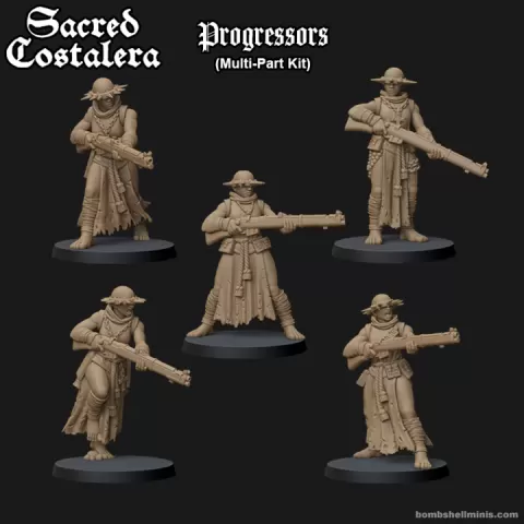 Progressors by Bombshell Miniatures
