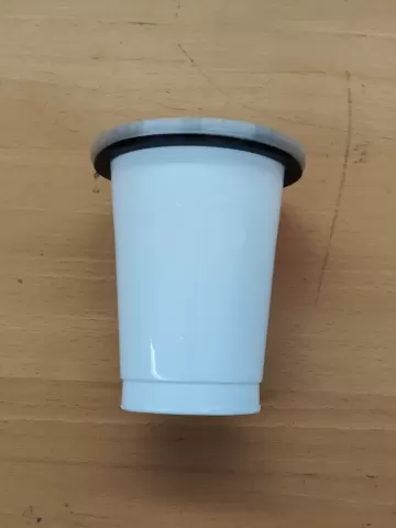 Screwable lid system for yogurt cups (customizable)