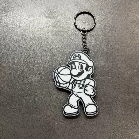 Super Mario keychain