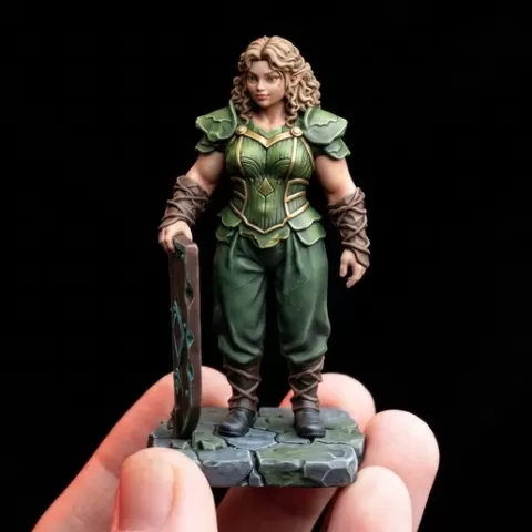 Elf warrior lady