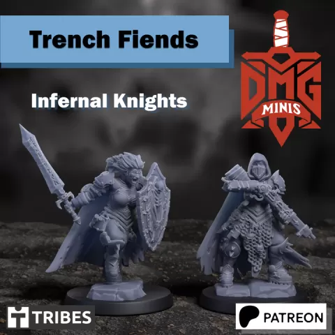 Infernal Trench Knights by Chad Hoverter