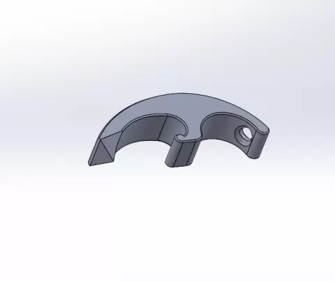 Shotgun tool keychain blank