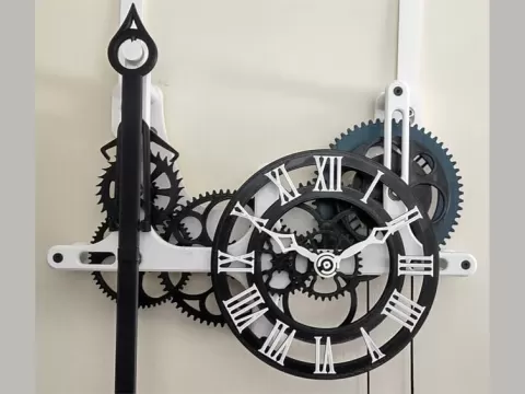 3D Printed Pendulum Clock