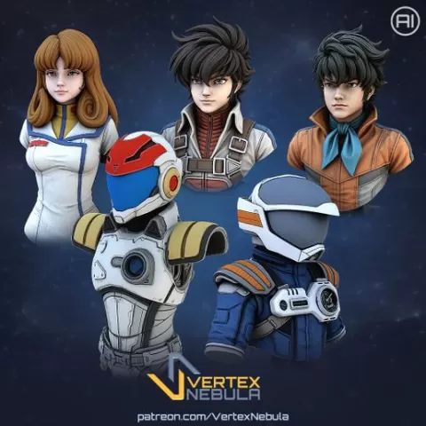 Macross Busts (5 Pack)