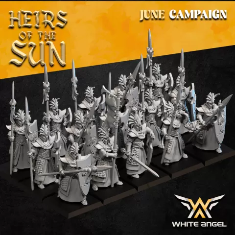 OCEAN GUARD - HEIRS OF THE SUN (JUNE 2025 CAMPAIGN) (ELF FROM ELVES OF THE SUN) by WHITE ANGEL GAMES, S.L.