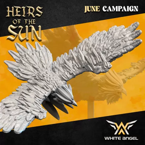 FROST PHOENIX - HEIRS OF THE SUN (JUNE 2025 CAMPAIGN) (ELF FROM ELVES OF THE SUN) by WHITE ANGEL GAMES, S.L.