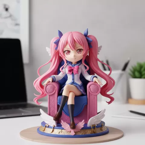 Nico Yazawa — Love Live! anime stl model Creative Print anime anime figurine 3D Printable Model STL manga character figurine for DIY Projects