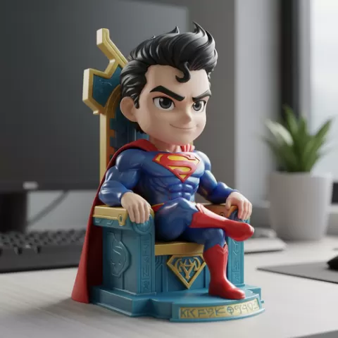 Superman — DC Comics anime collectible figure Creative Print kawaii anime figurine anime figurine 3D Printable STL Model anime 3d print for Makers and Designers
