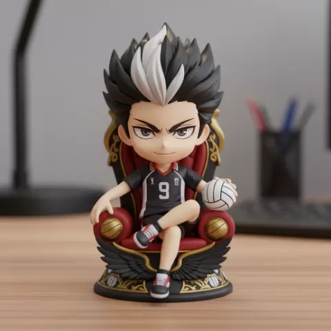 Kotaro Bokuto — Haikyuu!! anime stl model Easy Print manga character figurine anime figurine 3D Model STL File anime collectible figure