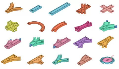 More Than 20 Brio Rails And Switches