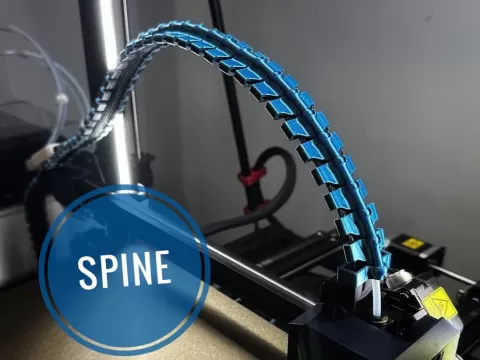 Anycubic "SPINE" Cable Chain for Kobra 2 Series printers , Kobra 2 Max , Kobra 2 Pro , Kobra 2 Plus , Kobra 2 Neo , Kobra 2