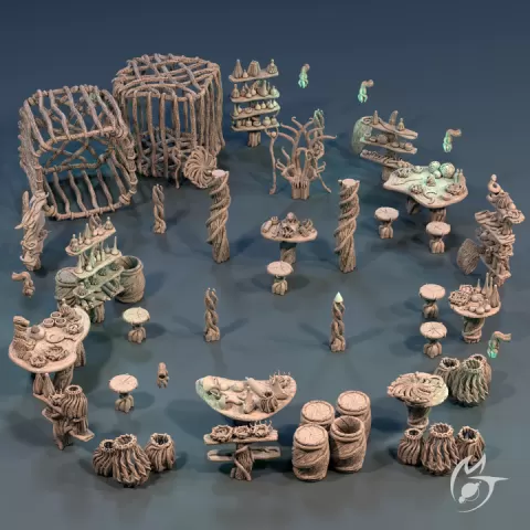 Druidic Objects and Props by Making Tlon