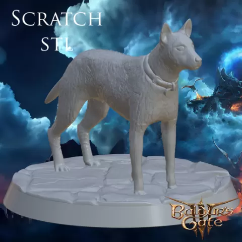 Scratch 28mm Baldur's Gate 3
