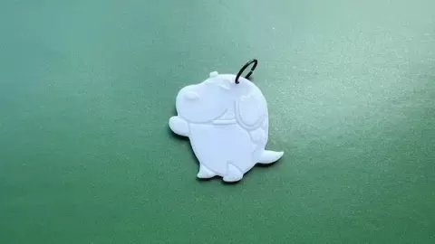 Dog Keychain