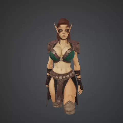 Lae’zel Bust – Baldur’s Gate 3 Inspired 3D Printable Model
