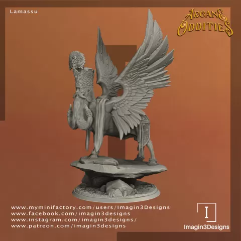 Lamassu by Imagin3Designs