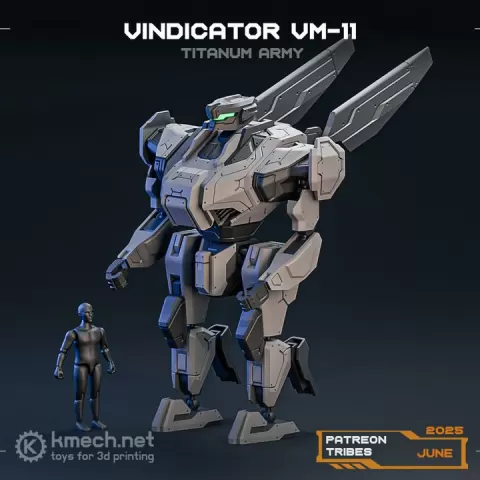 VINDICATOR mech by Kmech